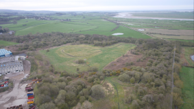 Drone photo of Freeman's Wood